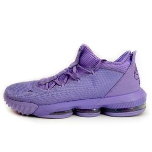Nike LeBron James 16 Low Atomic Purple Basketball Sneakers Mens Size 14 Shoes